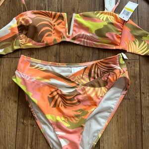 Sanctuary Tropical Print Bikini
